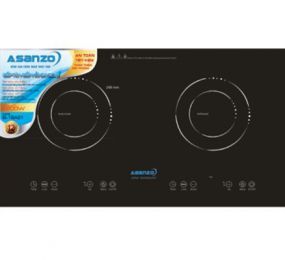 Bếp đôi hồng ngoại điện từ Asanzo IS-16AS1 - Hàng chính hãng