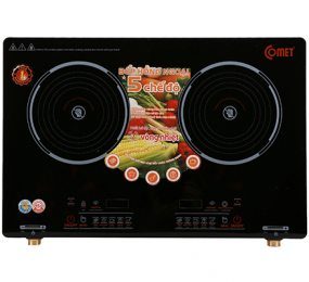 Bếp hồng ngoại đôi Comet CM5578 - Hàng chính hãng