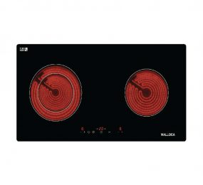 Bếp hồng ngoại đôi Malloca MH-02R - Hàng chính hãng