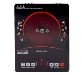 Bếp hồng ngoại đơn Kim Cương KC-BHN-2000 - Hàng chính hãng