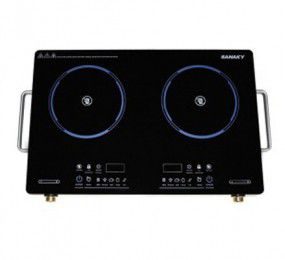 Bếp đôi hồng ngoại Sanaky AT-203HGNW - Hàng chính hãng
