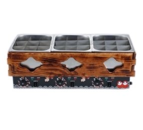 Bếp lẩu điện 27 ngăn Kanto HS-G3T - Hàng chính hãng