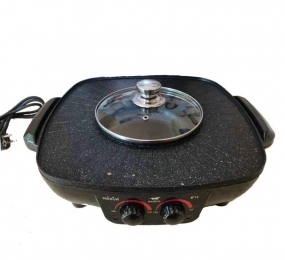 Bếp lẩu nướng đa năng 2 trong 1 Mishushita MS-0918