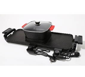 Bếp lẩu nướng đa năng Matika MTK-7826 - Hàng chính hãng