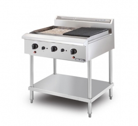 Bếp nướng than đá nhân tạo Berjaya CRB3BFS-17 - Hàng chính hãng