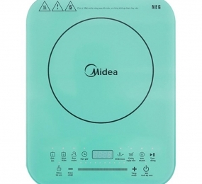 Bếp từ 1 vùng nấu Midea MI-T2120DA - Hàng chính hãng