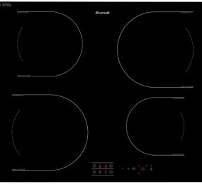 Bếp từ bốn âm kính Brandt TI112B - Hàng chính hãng