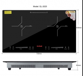 Bếp từ đôi Gali GL-2025 - Hàng chính hãng