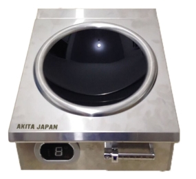 Bếp từ đơn công nghiệp Akita Japan 8000W mặt lõm