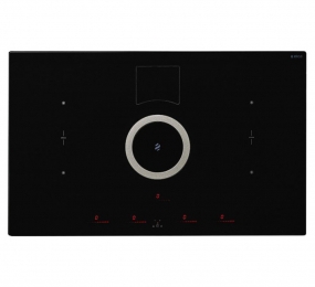 Bếp từ kết hợp hút mùi Elica Nikola Tesla Switch BL/F/80 - Hàng chính hãng