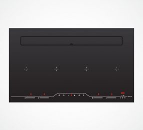 Bếp từ kết hợp hút mùi Malloca HIH-904 SLIM - Hàng chính hãng