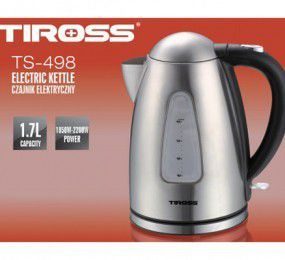 Bình đun siêu tốc vỏ inox Tiross TS498 - Dung tích 1.7L - Hàng chính hãng