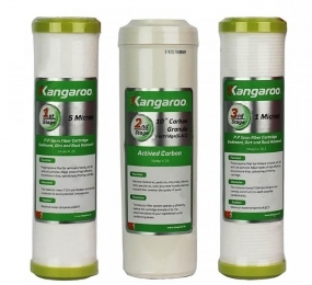 Bộ 3 lõi lọc nước Kangaroo 1,2,3 - Hàng chính hãng