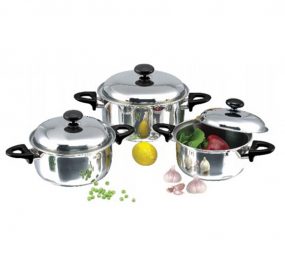 Bộ 3 nồi inox Sunhouse SH113 - Hàng chính hãng