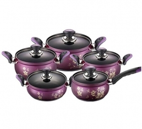 Bộ 5 nồi nhôm chống dính PoongNyun FAPV(V) - Hàng chính hãng