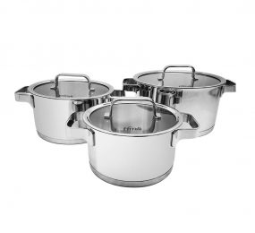 Bộ ba nồi inox Ferroli 3-PC 182024 - Hàng chính hãng