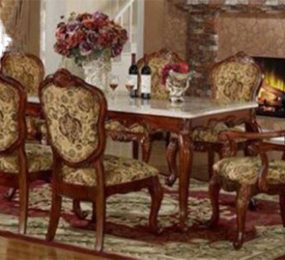 Bộ bàn ăn xuất Mỹ 1800x760x900 - Hàng chính hãng