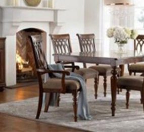 Bộ bàn ghế ăn xuất Mỹ Kích thước: 1m6 x 1m x 75 - Hàng chính hãng