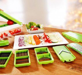 Bộ cắt gọt rau củ quả Nicer Dicer Plus - Hàng chính hãng