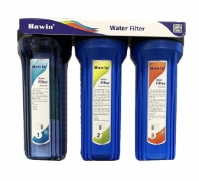 Bộ lọc nước sinh hoạt 3 cấp Hawin - Hàng chính hãng