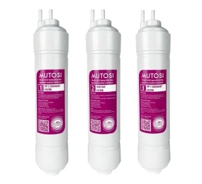 Bộ lõi lọc nước Mutosi 123 Đúc Nguyên Khối - (Dùng Cho... - Hàng chính hãng