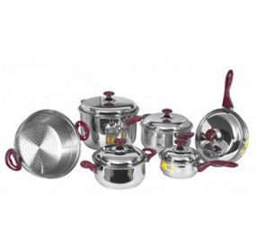 Bộ nồi 11 PCS Happy Cook HC 11C - Hàng chính hãng