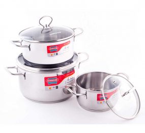 Bộ nồi 3 đáy Sunhouse SH888 - Hàng chính hãng