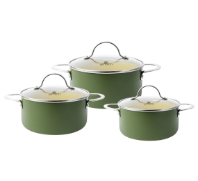 Bộ nồi 3 món Elmich Olive classic EL5242OV03 