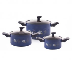 Bộ nồi Anod đáy từ Sunhouse SHG1030 - Hàng chính hãng