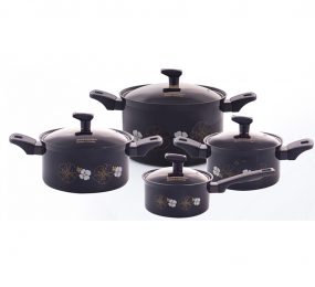 Bộ nồi Anod đáy từ Sunhouse SHG1040 - Hàng chính hãng