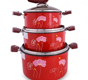 Bộ nồi Anod đáy từ Sunhouse SHG1131 - Hàng chính hãng