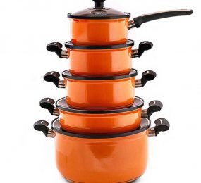 Bộ nồi Anod đáy từ Sunhouse SHG9999 - Hàng chính hãng