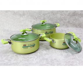 Bộ nồi Anod Sunhouse SH8835 - Hàng chính hãng