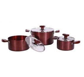 Bộ nồi Anod Sunhouse mama SH8836 - Hàng chính hãng