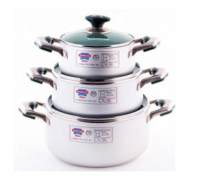 Bộ nồi Anod Sunhouse SH9932 - Hàng chính hãng