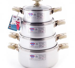 Bộ nồi Anod Sunhouse SH9943 - Hàng chính hãng