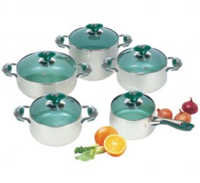 Bộ nồi Anod Sunhouse SH9952 - Hàng chính hãng