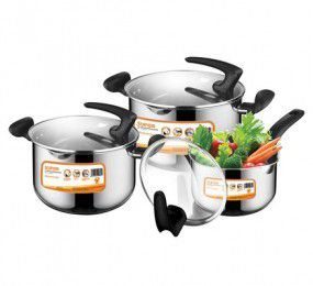 Bộ nồi canh Ever 6 món Supor HT10004-T1 - Inox cao cấp - Hàng chính hãng