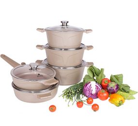 Bộ nồi chảo Elmich Vitaplus Perla - Hàng chính hãng