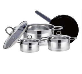 Bộ nồi chảo inox Giovani GP-777-SG 
