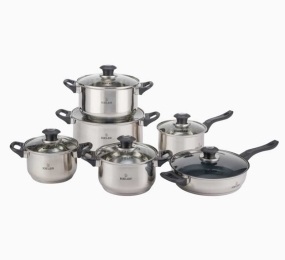 Bộ nồi chảo inox 6 món cao cấp Kieler RW1222 - Hàng chính hãng