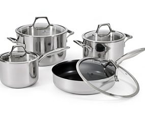 Bộ nồi chảo inox Elmich Potenza EL-2851 - Hàng chính hãng