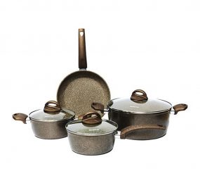 Bộ nồi chảo nhôm Kangaroo KG992M - Hàng chính hãng