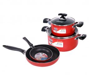 Bộ nồi chảo Sunhouse SHG-CS55 - Hàng chính hãng