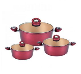 Bộ nồi hợp kim đáy từ Elmich EL7106  - Hàng chính hãng