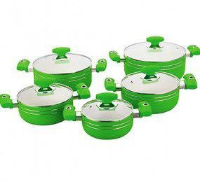 Bộ nồi hợp kim nhôm cao cấp Bluestar BSU-0814 - Hàng chính hãng