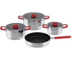 Bộ nồi inox 4 món Arber Rosy - Hàng chính hãng