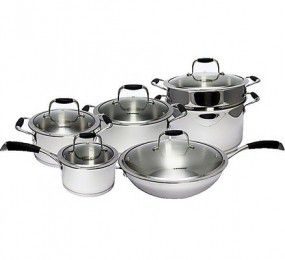 Bộ nồi inox 5 đáy cao cấp Tiross TS870 - Hàng chính hãng