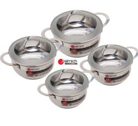 Bộ nồi inox 5 đáy Elmich Celestine 4 chiếc 18-20-24-28 - Hàng chính hãng