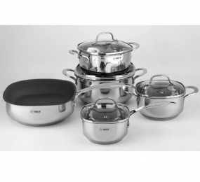 Bộ nồi inox 5 món Arber Natural - Hàng chính hãng